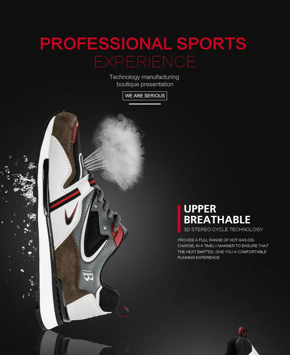 BONA New Designers Action Leather Sport Shoes Man Sneakers Running Shoes Men Tennis Male Walking Footwear Trendy Fitness