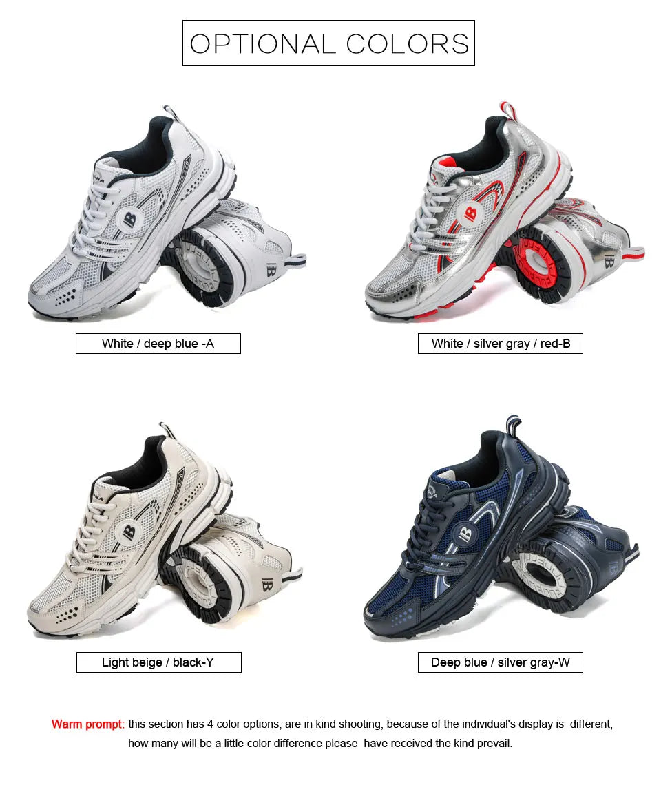 BONA New Designers Trendy Running Shoes for Men Breathable Walking Sports Shoe Man Jogging Sneaker Soft Footwear Mansculino