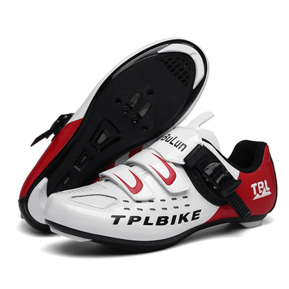 Professional Racing Road Bike Cycling Shoes Men Outdoor Non-Slip MTB Bicycle Sneakers Breathable Self-Locking Sports Cleat Shoes