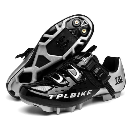 Professional Racing Road Bike Cycling Shoes Men Outdoor Non-Slip MTB Bicycle Sneakers Breathable Self-Locking Sports Cleat Shoes