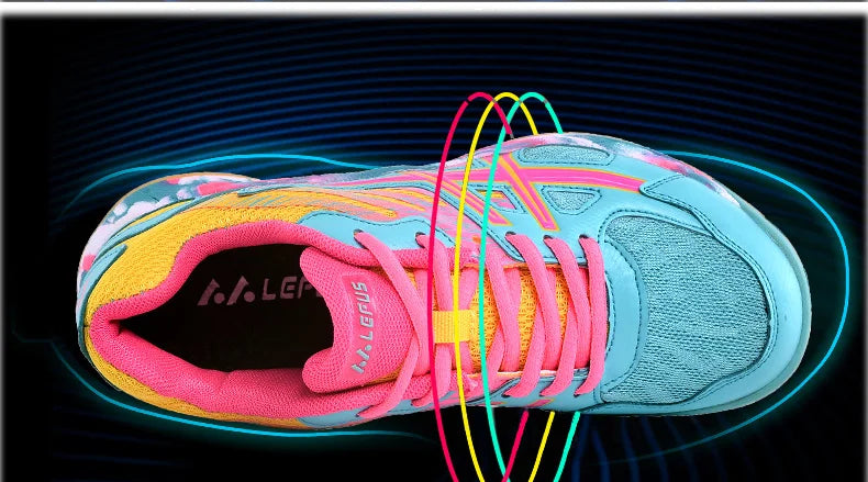 Women Men Kids Badminton Shoes Table Tennis Volleyball Sneakers Training Tenis Sports Handball Athletics Non Slip
