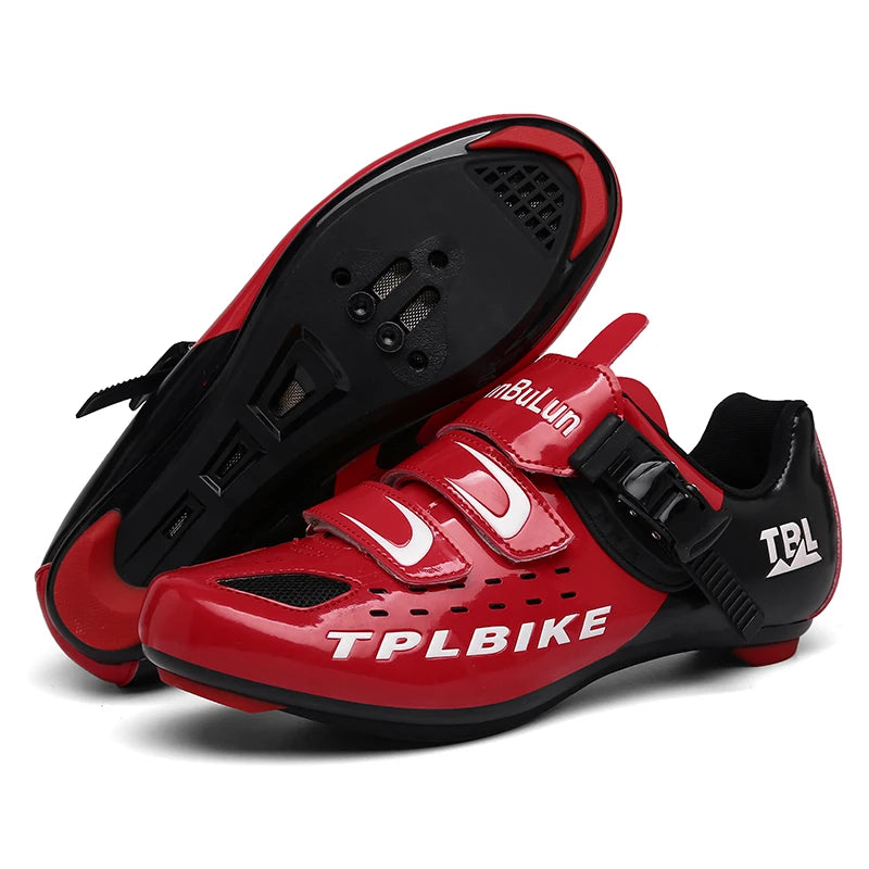 Professional Racing Road Bike Cycling Shoes Men Outdoor Non-Slip MTB Bicycle Sneakers Breathable Self-Locking Sports Cleat Shoes