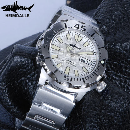Heimdallr Sharkey Monster V2 Men's Diver Watch 316L Stainless Steel Japan NH36A Movement 200M Waterproof Men Mechanical Watches