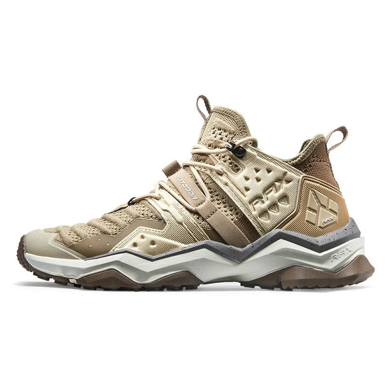 Rax Men  Hiking Shoes  Spring New Breathable Outdoor Sports Sneakers for Men Mountain Shoes Trekking Sports Shoes Male