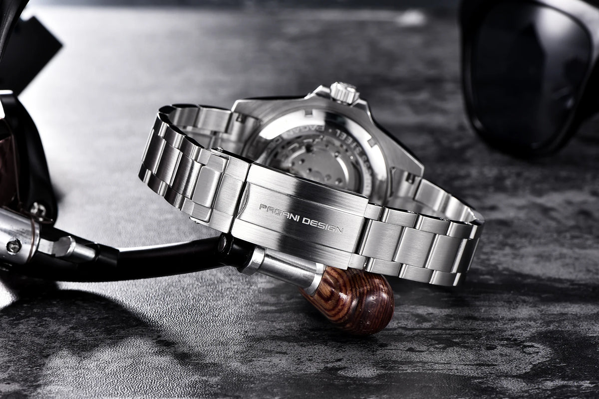 PAGANI DESIGN New Men Mechanical Wristwatch Luxury Ceramic Bezel Automatic Watch Sapphire Glass Watch for Men Relogio Masculino