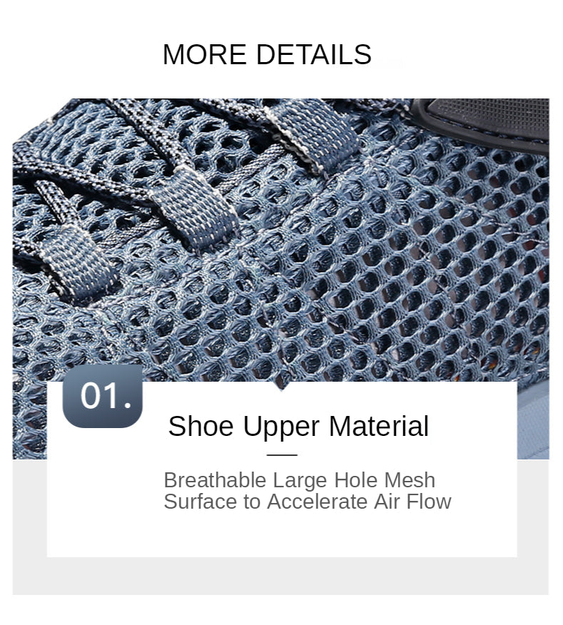 HUMTTO New Summer Hiking Sneakers Shoes for Men Breathable Outdoor Trekking Sport Mens Shoes Climbing Hunting Walking Man Shoes