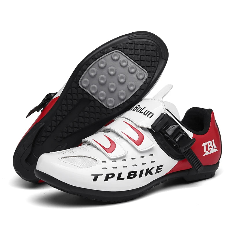 Professional Racing Road Bike Cycling Shoes Men Outdoor Non-Slip MTB Bicycle Sneakers Breathable Self-Locking Sports Cleat Shoes