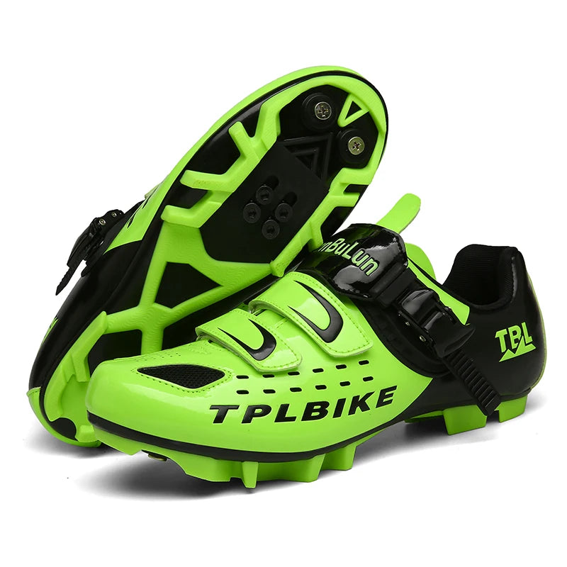 Professional Racing Road Bike Cycling Shoes Men Outdoor Non-Slip MTB Bicycle Sneakers Breathable Self-Locking Sports Cleat Shoes