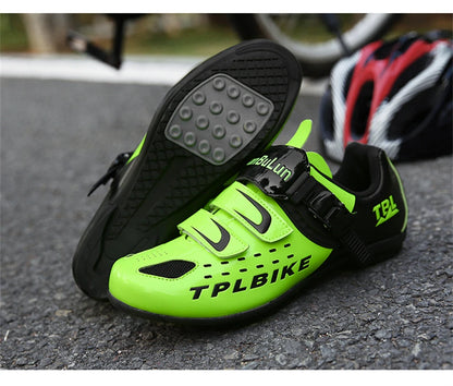 Professional Racing Road Bike Cycling Shoes Men Outdoor Non-Slip MTB Bicycle Sneakers Breathable Self-Locking Sports Cleat Shoes