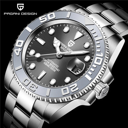 2025 New PAGANI DESIGN PD-1651 V3 Men Mechanical Watch Luxury Sapphire Glass Automatic Watch 40MM Stainless Steel Watch for Men