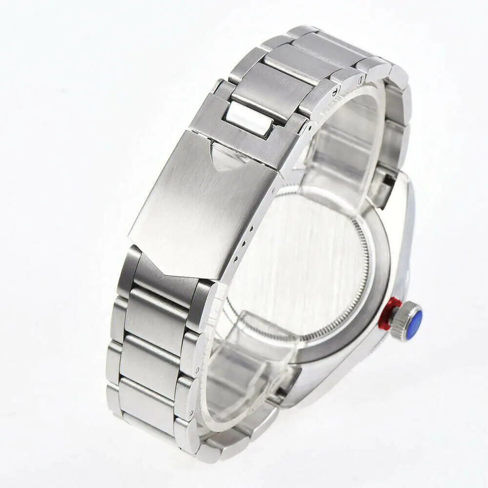 Luxury Customizable Logo Waterproof Japan nh35 Automatic Mechanical Wristwatch Full Steel Sapphire Men Watch Dress Male Clock