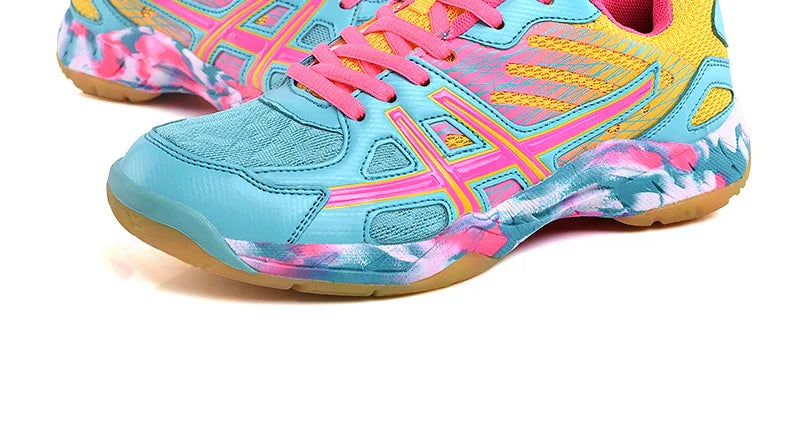 Women Men Kids Badminton Shoes Table Tennis Volleyball Sneakers Training Tenis Sports Handball Athletics Non Slip
