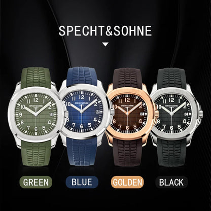 Specht&Sohne Mens Watches 2025 Mechanical Automatic Watch For Man Miyota 8125 Movt Steel Rose Gold Waterproof  Relogio Masculino