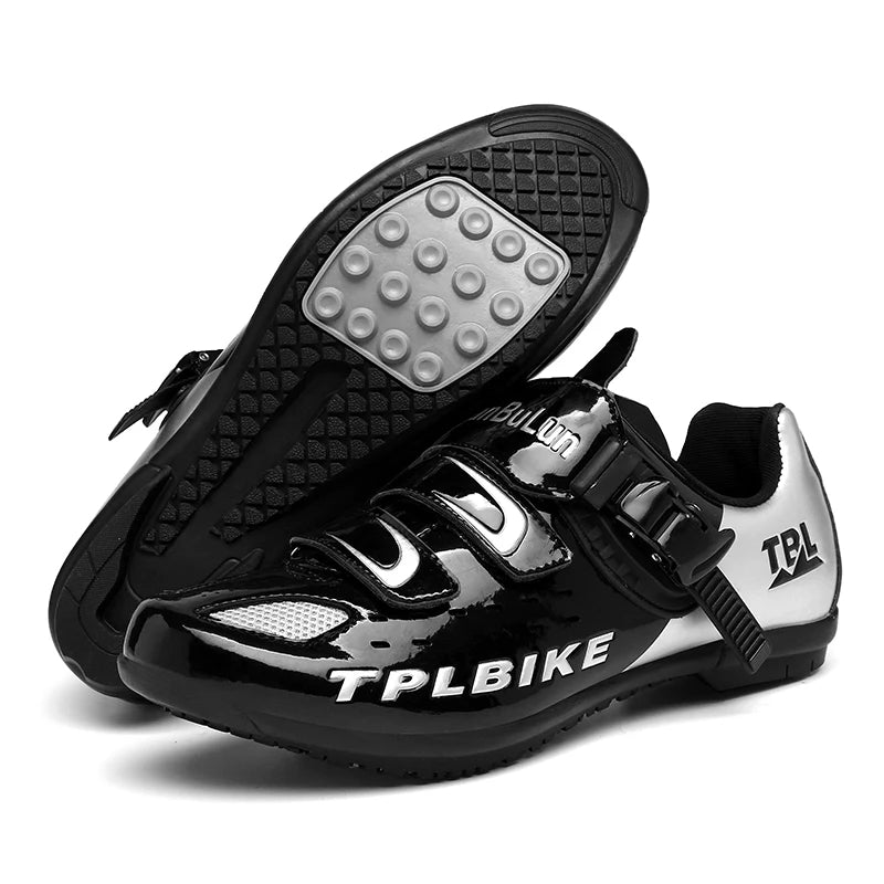 Professional Racing Road Bike Cycling Shoes Men Outdoor Non-Slip MTB Bicycle Sneakers Breathable Self-Locking Sports Cleat Shoes