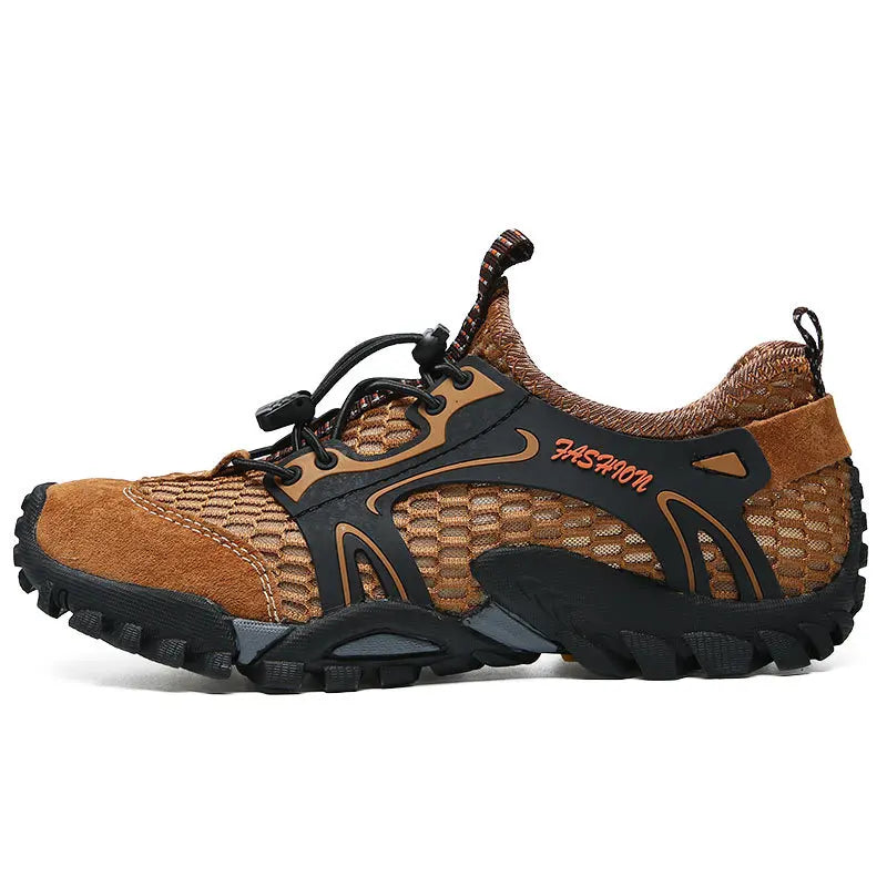 Hot Selling Men's Outdoor Sports Shoes Rock Climbing Hiking Shoes Beach Creek Shoes Casual Sports Shoes 38-48#