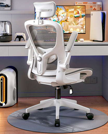 UVR Mesh Ergonomic Office Chair Adjustable Swivel Computer Chair with Armrests, Comfortable Executive Gaming Chair, Lift Recliner Desk Chair