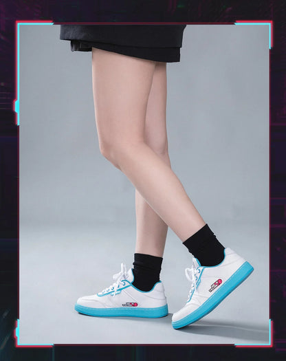 Moeyu Hatsune Miku Shoes for Women Men Vocaloid Cosplay Anime Man Sneakers Tennis Lace Up Sport Athletic Running Casual Shoes