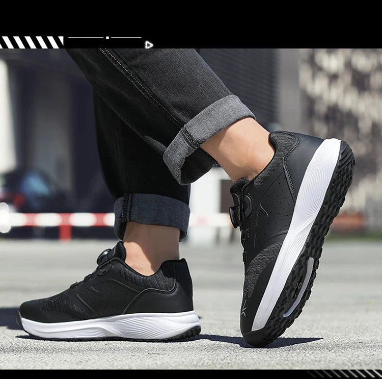 Cycling Sneaker MTB Men Sports Dirt Bike Shoes SPD Pedal Mountain Bicycle Footwear Speed Racing Man Flat Off Road Cycling Shoes