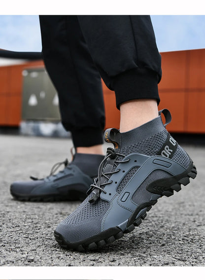 Hot Selling Men's Outdoor Sports Shoes Rock Climbing Hiking Shoes Beach Creek Shoes Casual Sports Shoes 38-48#