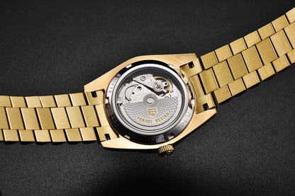 2025 New PAGANI DESIGN Men's Watch DD36 Rose Gold Luxury Automatic Watch For Men Mechanical Wristwatches Sapphire Mirror Clock