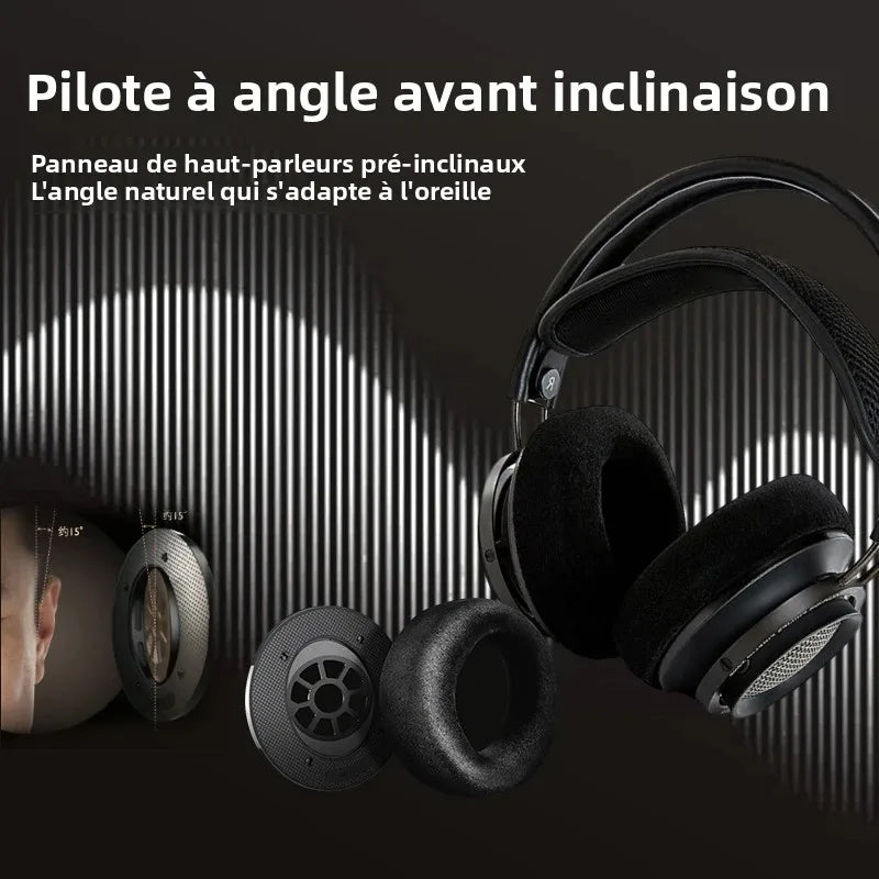 Philips X2HR Fidelio HiFi Stereo Wired Headphones – Premium 50mm Drivers, Deep Bass Over-Ear Comfort Headset for Gaming, Music & Studio Monitoring
