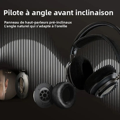 Philips X2HR Fidelio HiFi Stereo Wired Headphones – Premium 50mm Drivers, Deep Bass Over-Ear Comfort Headset for Gaming, Music & Studio Monitoring