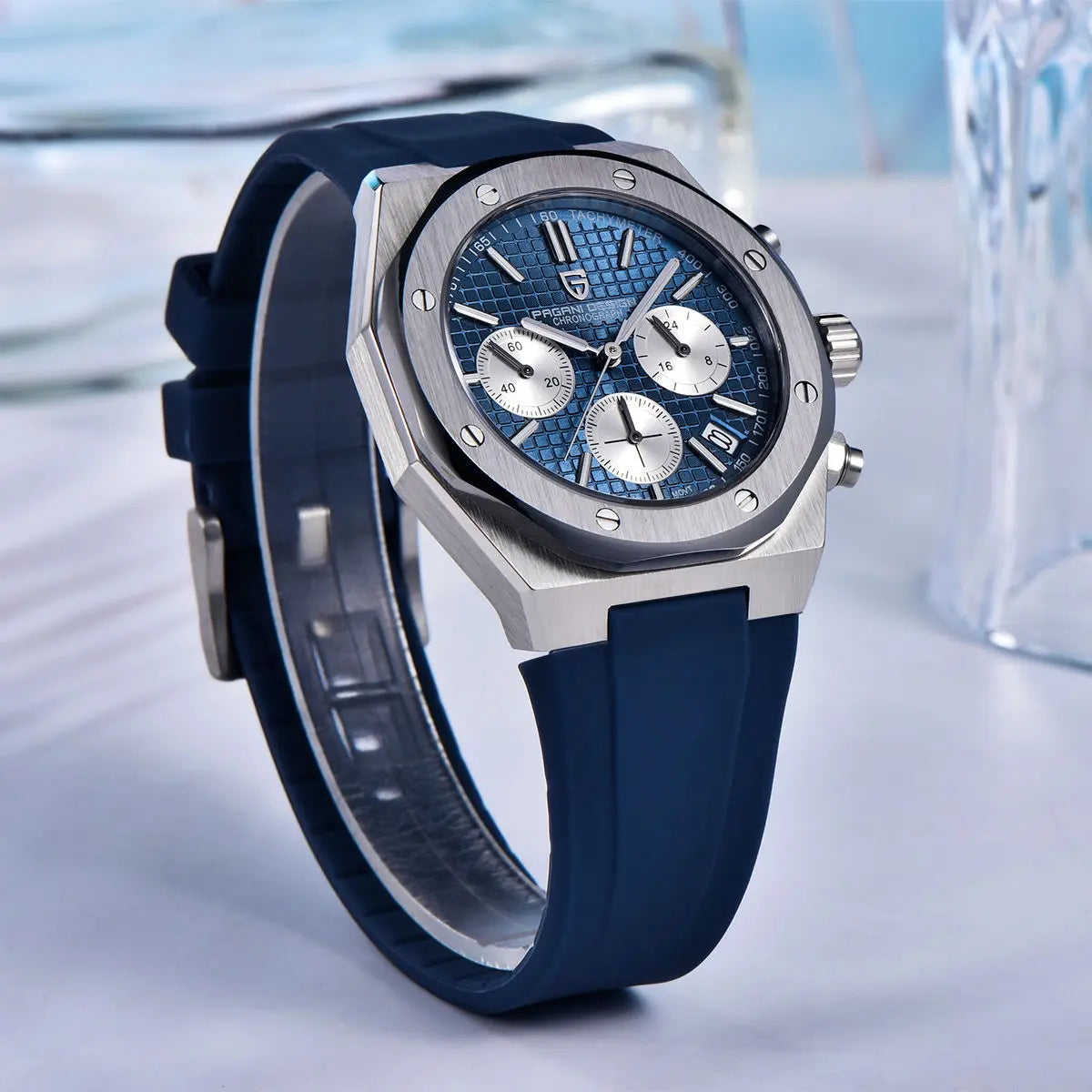 PAGANI DESIGN 2026 New VK63 Men's Business Quartz Watch Sapphire Stainless Steel 20Bar Waterproof Sports Chronometer Code Watch