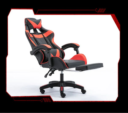 Chaise Gaming Chair Sofa with Bluetooth Speaker, Ergonomic Computer Gaming Chair, Office Chair with Adjustable Height, Reclining Gamer Chair