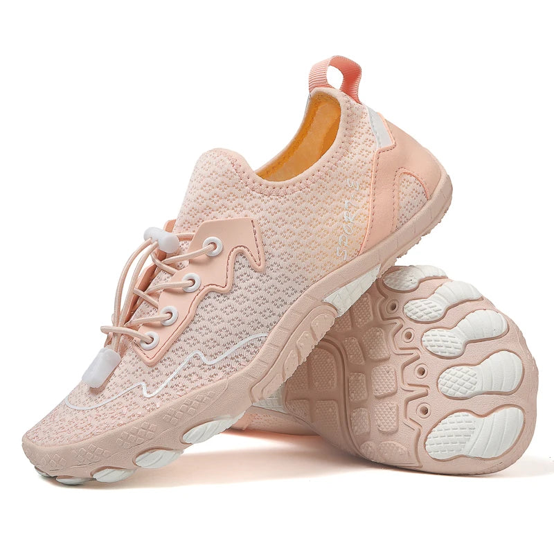 Men Wading Shoes Barefoot Quick-Drying Beach Shoes Outdoor Non-Slip Upstream Swimming Diving Shoes Women Water Sports Shoes