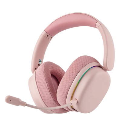 Auriculares gaming AULA G7 Pro con sonido envolvente 7.1, Bluetooth 5.3 inalámbrico y micrófono con cancelación de ruido para PS5/PS4/PC/Switch