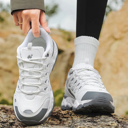 Men Women Hiking Shoes Non-slip Trekking Outdoor Sneakers Sports Shoes Camping Training Jogging Breathable Climbing Trail Shoes