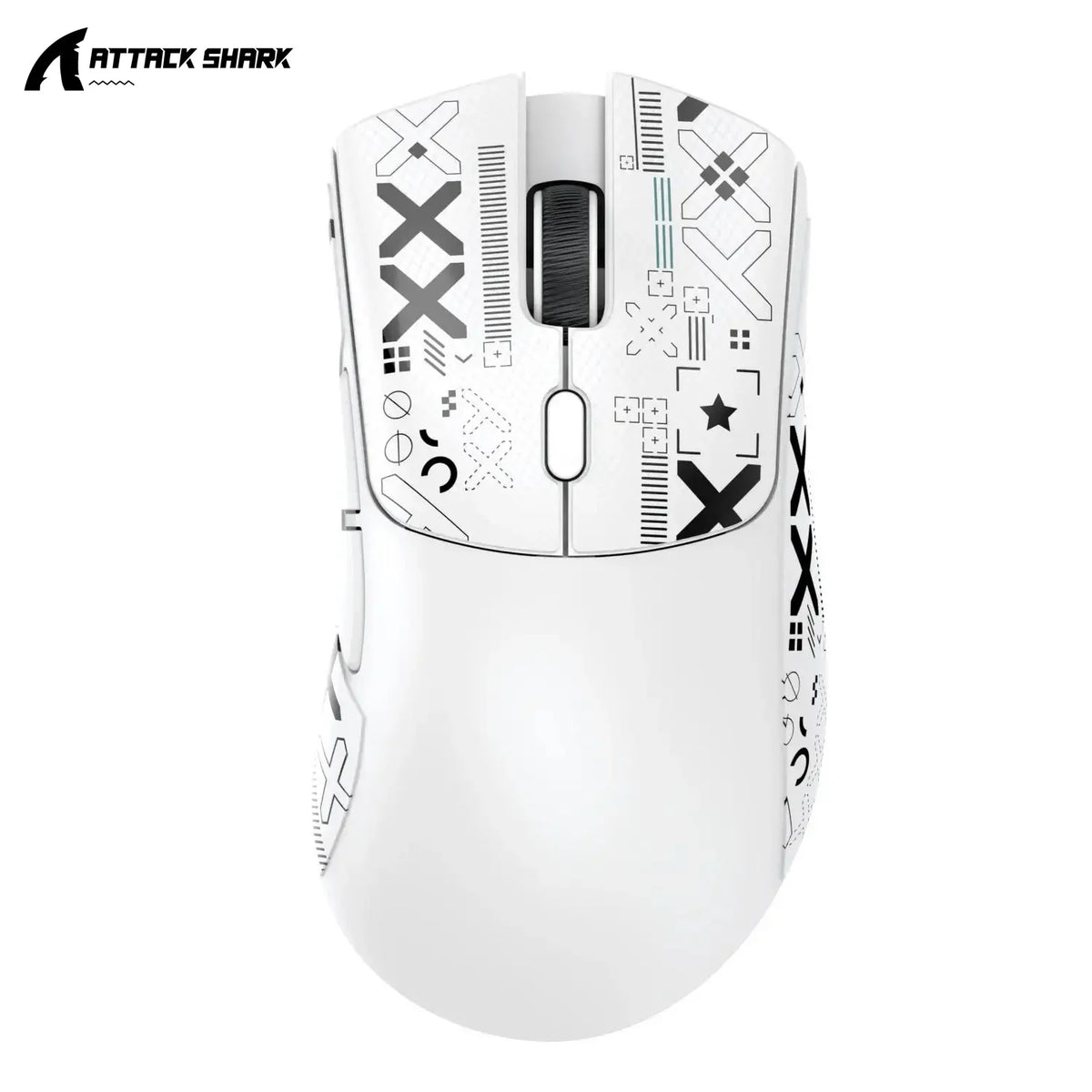Attack Shark R1/X11 Tri-Mode Wireless Gaming Mouse, 18,000 DPI PAW3311 Bluetooth, 2.4GHz & Wired Lightweight Programmable Gaming Mouse for PC & Laptop