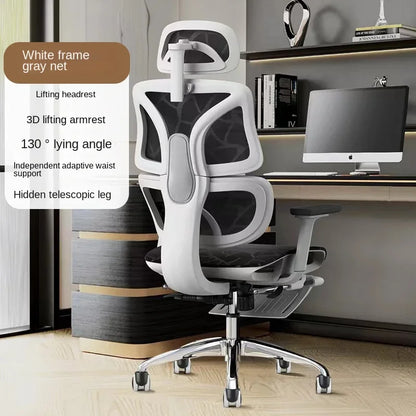 UVR Ergonomic Gaming Chair Office Chair with Reclining Backrest, Adjustable Lift Swivel Computer Gaming Chair with Armrests and Mesh Design