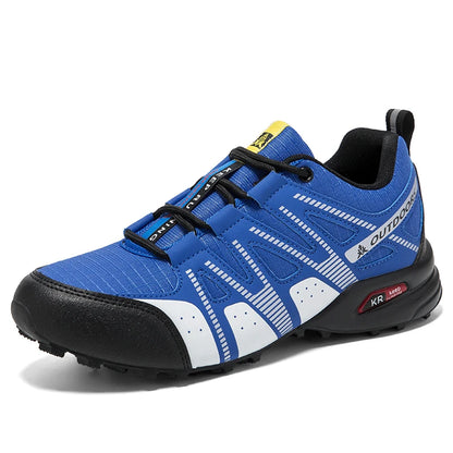 Men's Hiking Shoes Waterproof Non-slip All-terrain Outdoor Sports Shoes Hiking Camping Tactical Training Shoes Bicycle Shoes