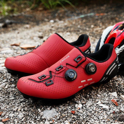 Vysoce kvalitní cyklistické boty SPD pro muže, samoupínací závodní sportovní boty na kolo, dámské neklouzavé MTB boty na horské kolo 36-47