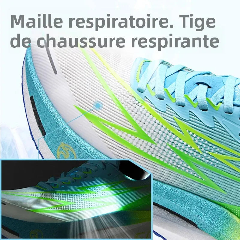 5.0 MIX Carbon Plate Running Shoes for Men and Women Racing Marathon Stable Rebound Shock-absorbing Training Sneakers