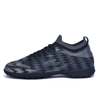New Men High-quality Soccer Shoes Cleats Match Indoor Hot-selling Outdoor Football Boots Grass High-top Futsal Non-Slip Sneakers