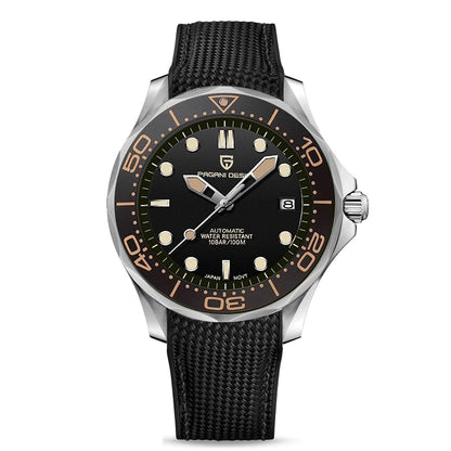 PAGANI DESIGN Men Watches 2026 New 007 Retro Luxury Automatic Watch For Men Mechanical Wristwatch Men Stainless steel Waterproof
