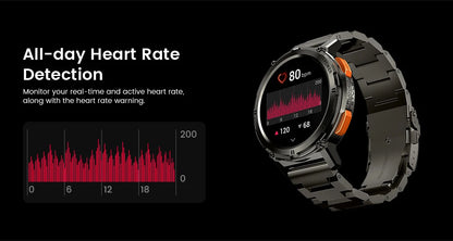 2025 Original KOSPET TANK T2 Smart Watches for Men Watches AMOLED AOD Smartwatch Bluetooth Call Electronic Men's Smart Watch
