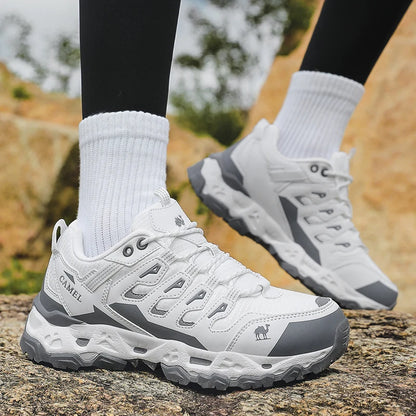 Men Women Hiking Shoes Non-slip Trekking Outdoor Sneakers Sports Shoes Camping Training Jogging Breathable Climbing Trail Shoes