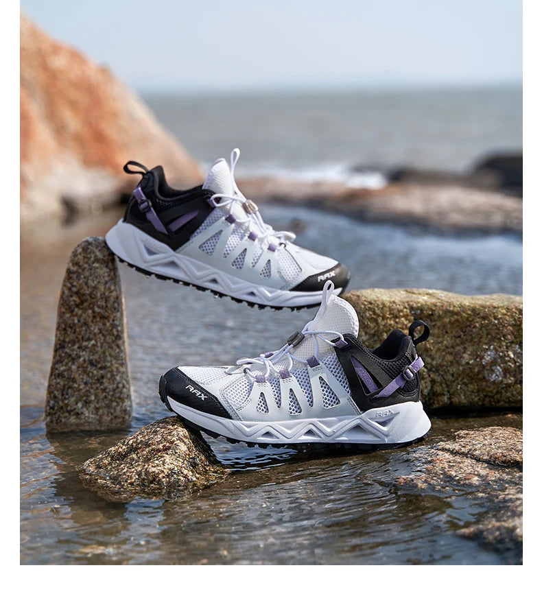 RAX New Men Women Summer Hiking Shoes Breathable Upstream Shoes Trekking Aqua Shoes Outdoor Fishing Camping Sneaker Men