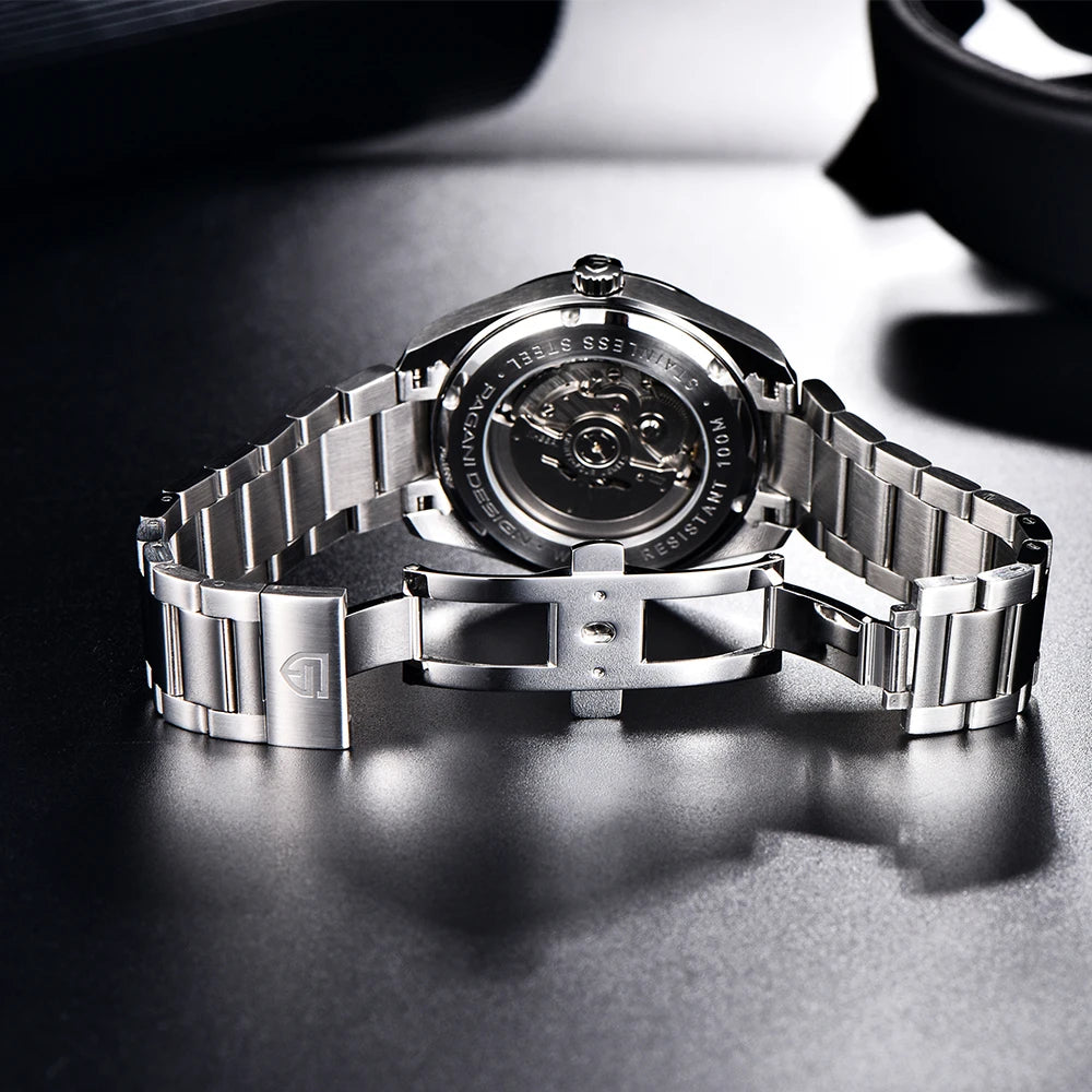 2026 New PAGANI DESIGN 40MM Business Men Mechanical Watch Luxury Sapphire Glass Automatic Watches 100M Waterproof Watch for Men