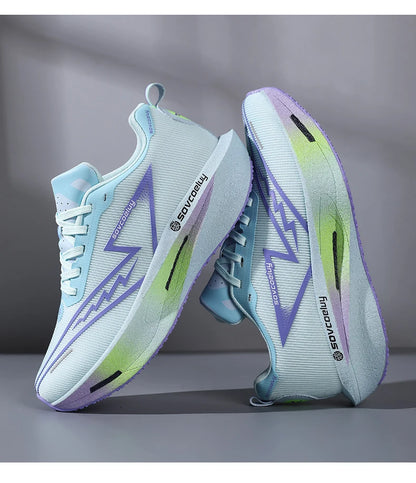 2026 Running Shoes Carbon Board Marathon Men Sports Breathable Lightweight Women's Comfy Athletic Antiskid Sneakers Casual New