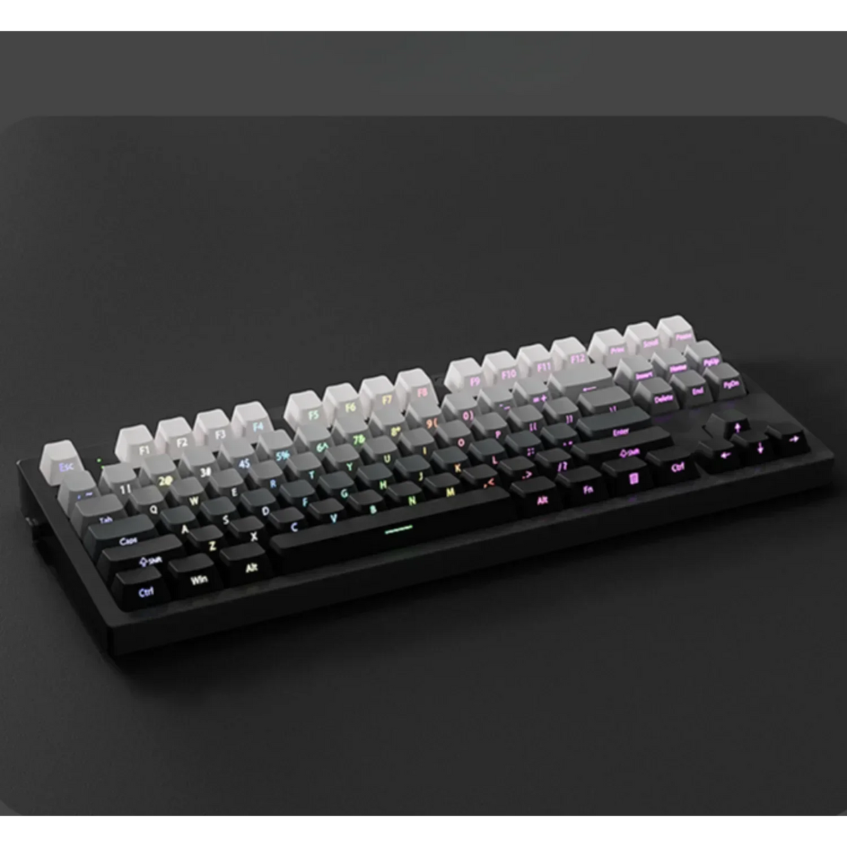2025 Original Daylight PBT Translucent Keycaps Set – 136 OEM Side-Engraved Keycaps for 60/84/98/108 Mechanical Keyboards, MX Switch Compatible