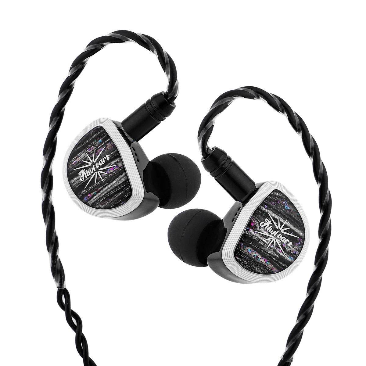 Linsoul Kiwi Ears Aether HiFi Earphones with 15.3mm Planar Driver, Premium Wired IEM Earphones, Detachable Cable System for Gaming & Music