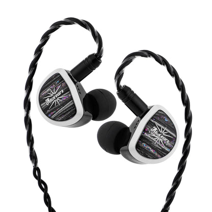 Linsoul Kiwi Ears Aether HiFi Earphones with 15.3mm Planar Driver, Premium Wired IEM Earphones, Detachable Cable System for Gaming & Music