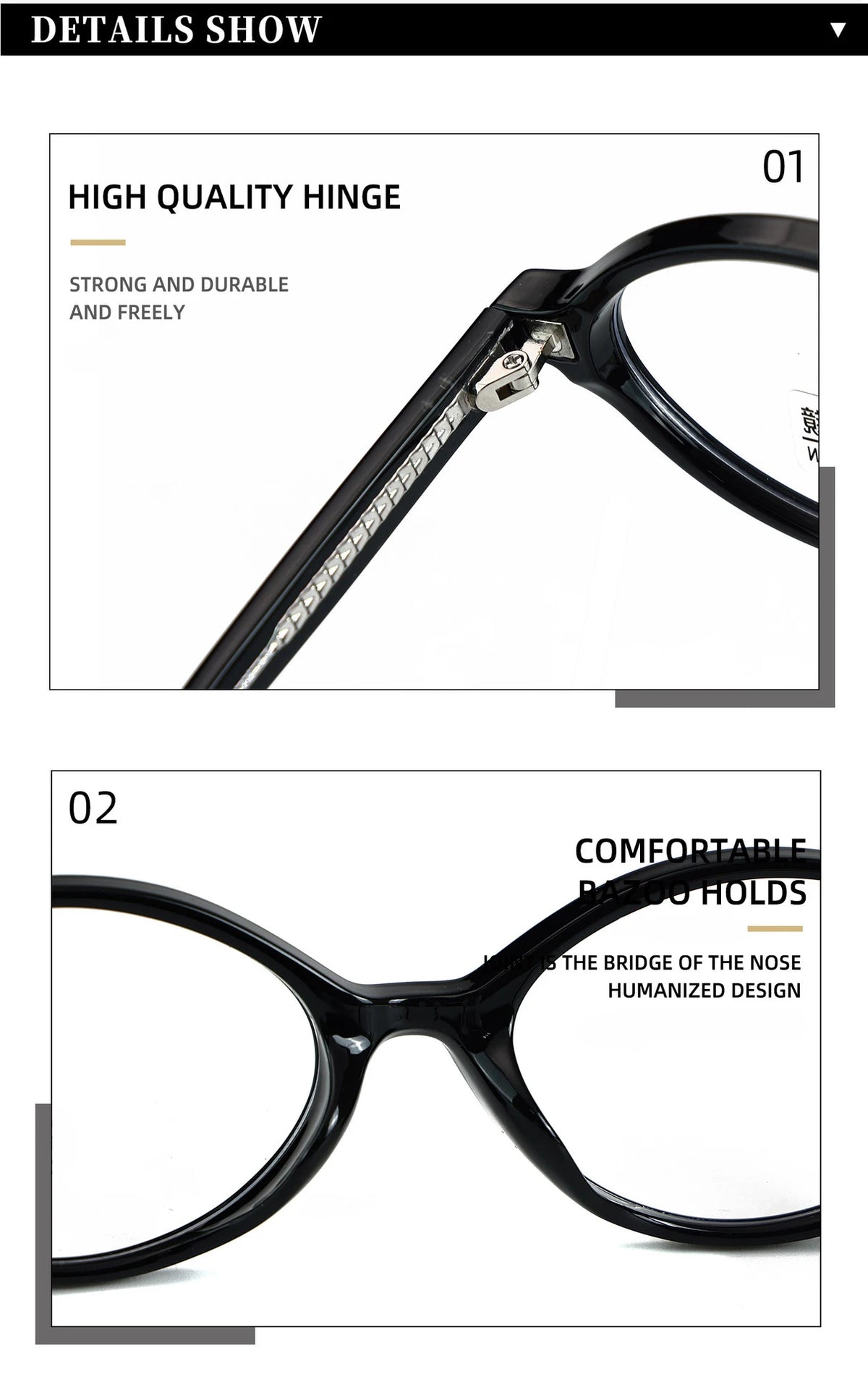 VICKY Simple Geometric Oval Small Frame Retro Design Women's Polarized Sunglasses UV Protection Customizable Prescription K9142