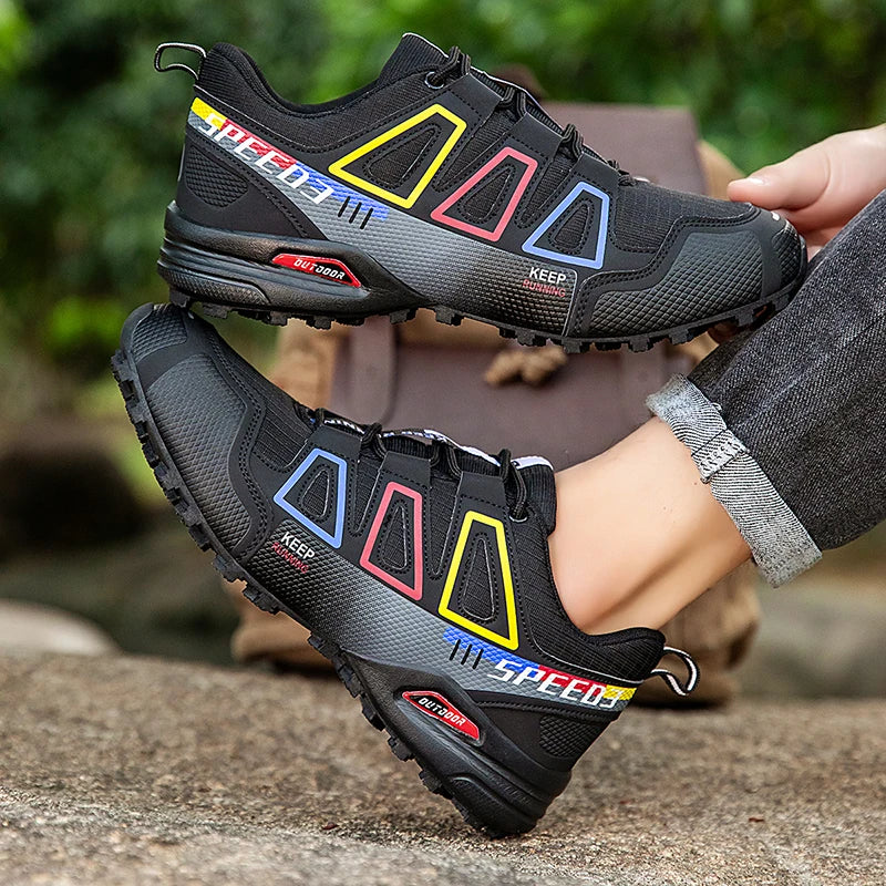 Women Waterproof Hiking Shoes Men‘s Big Size To 48# Outdoor Trainers Trekking Sneakers Climbing Trekking Hunting Tactical Sneake
