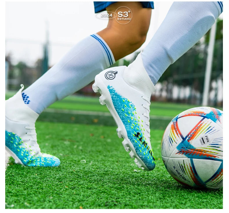 Pánské profesionální kopačky, originální boty na fotbal, sálový fotbal i hru na trávě, tréninkové TF/FG tenisky