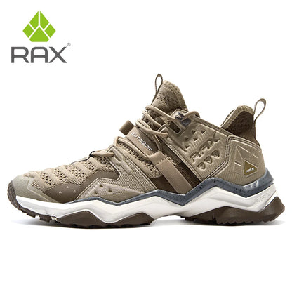 Rax  Men Hiking Shoes  Breathable Outdoor Sports Sneakers for Men Lightweight Mountain Climbing Trekking Shoes Lightweight Shoes
